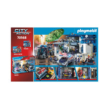 Playmobil - 70568 - Police Poste de police et cambrioleur - Ville & Métiers - City Life - Les policiers