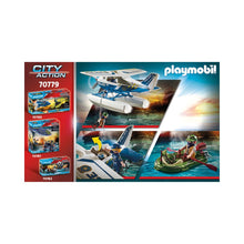 Playmobil - 70779 - Hydravion de police et bandit - Ville & Métiers - City Life - Les policiers