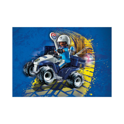 Playmobil - 71092 - Policier et quad - Ville & Métiers - City Life - Les policiers