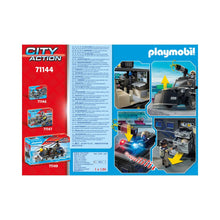 Playmobil - 71144 - Véhicule d'intervention des forces spéciales - Ville & Métiers - City Life - Les policiers