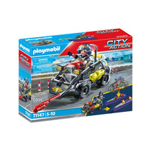 Playmobil - 71147 - Quad transformable de bandit - Ville & Métiers - City Life - Les policiers