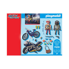 Playmobil - 71255 - Starter Pack Agent et voleur - Ville & Métiers - City Life - Les policiers