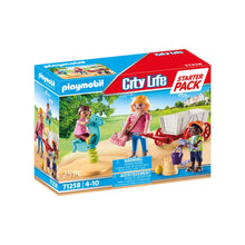 Playmobil - 71258 - Starter Pack Nourrice avec enfants - Famille & Loisirs - La maison traditionnelle