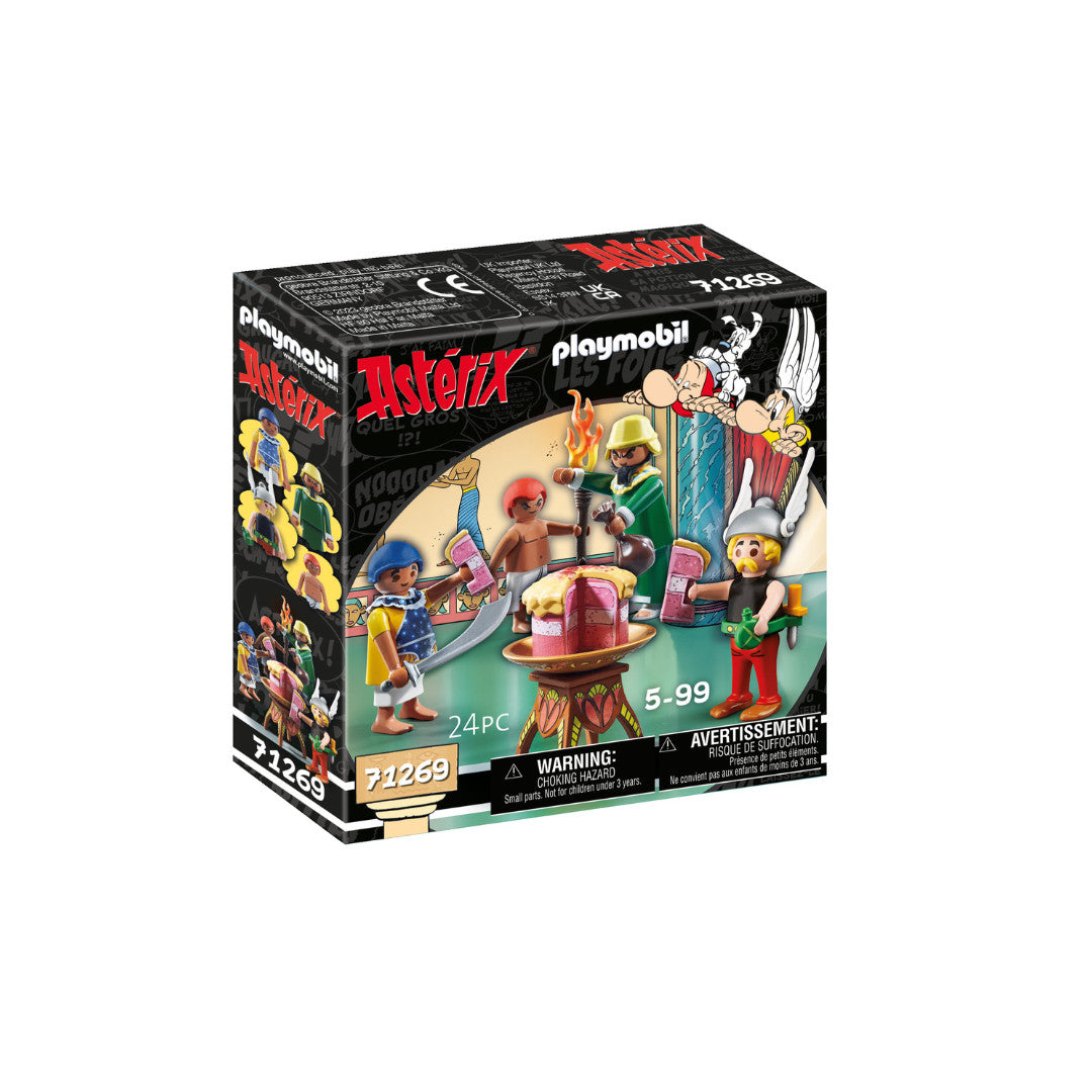 Playmobil – 71269 - Amonbofis et le gâteau empoisonné - Histoire & Imaginaire - Astérix