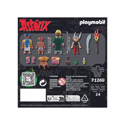 Playmobil – 71269 - Amonbofis et le gâteau empoisonné - Histoire & Imaginaire - Astérix
