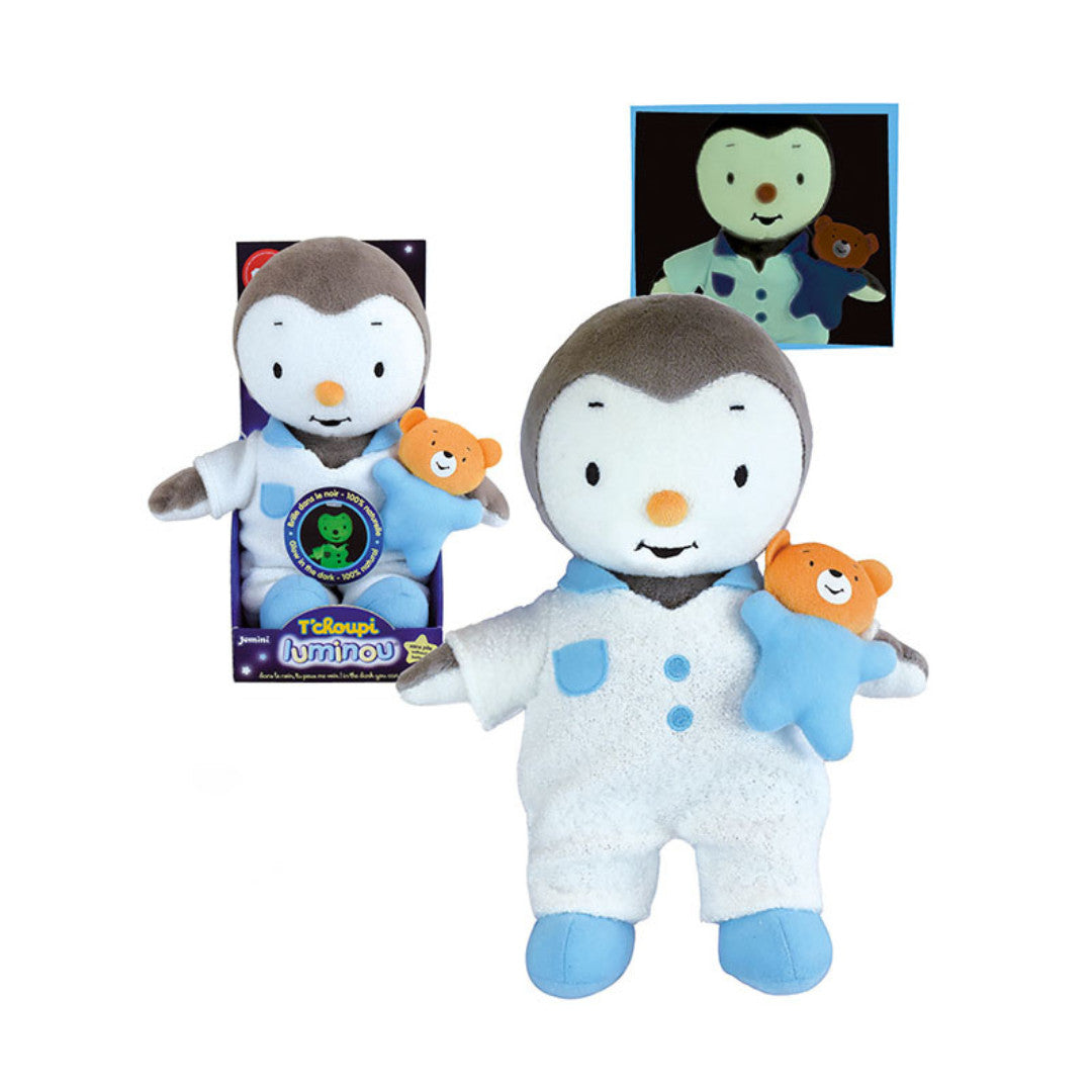 Jemini – T'Choupi Luminou Peluche 25Cm
