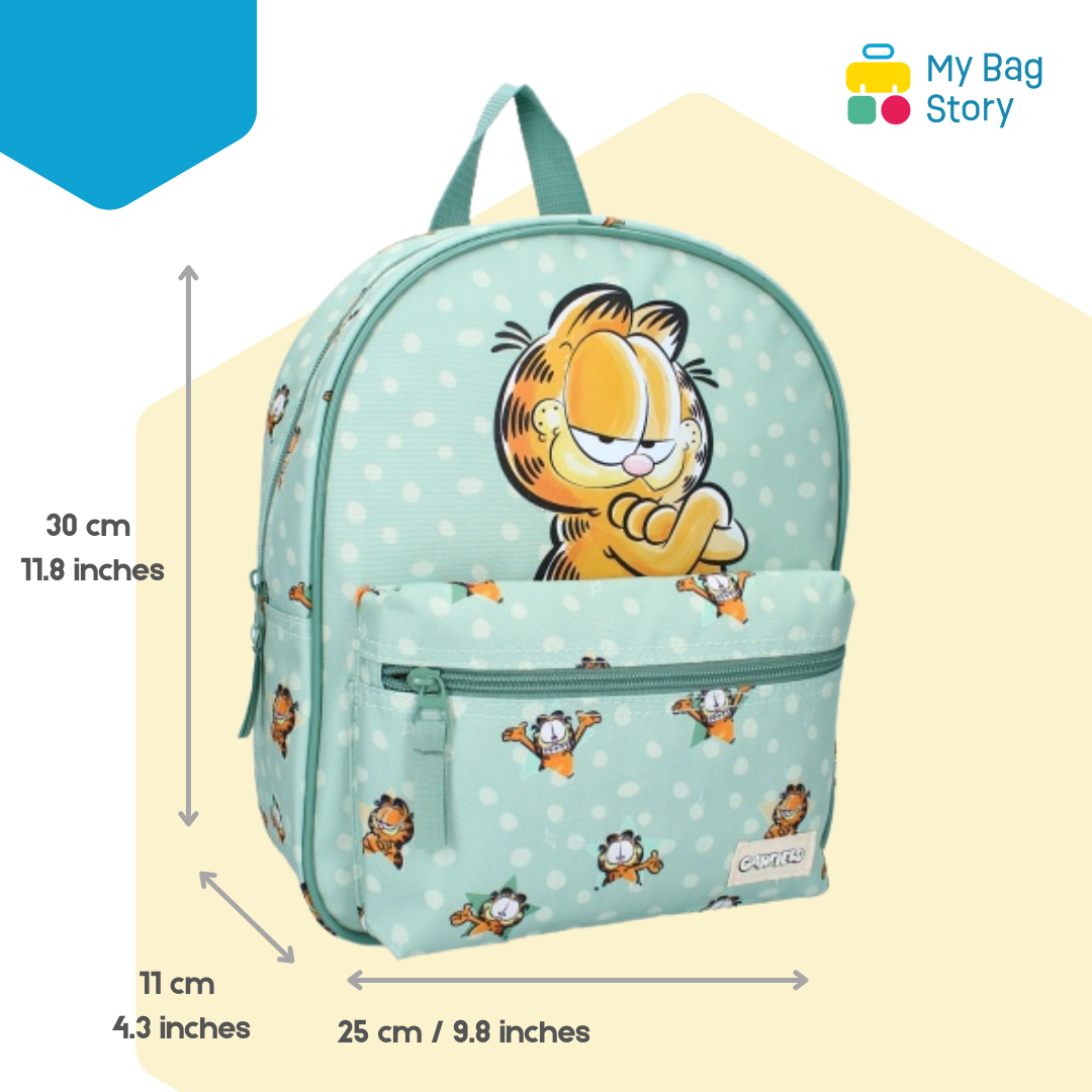 Mybagstory - Sac à dos Garfield Vert