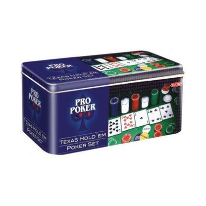 Tactic - Pro Poker : Coffret métal tout en 1