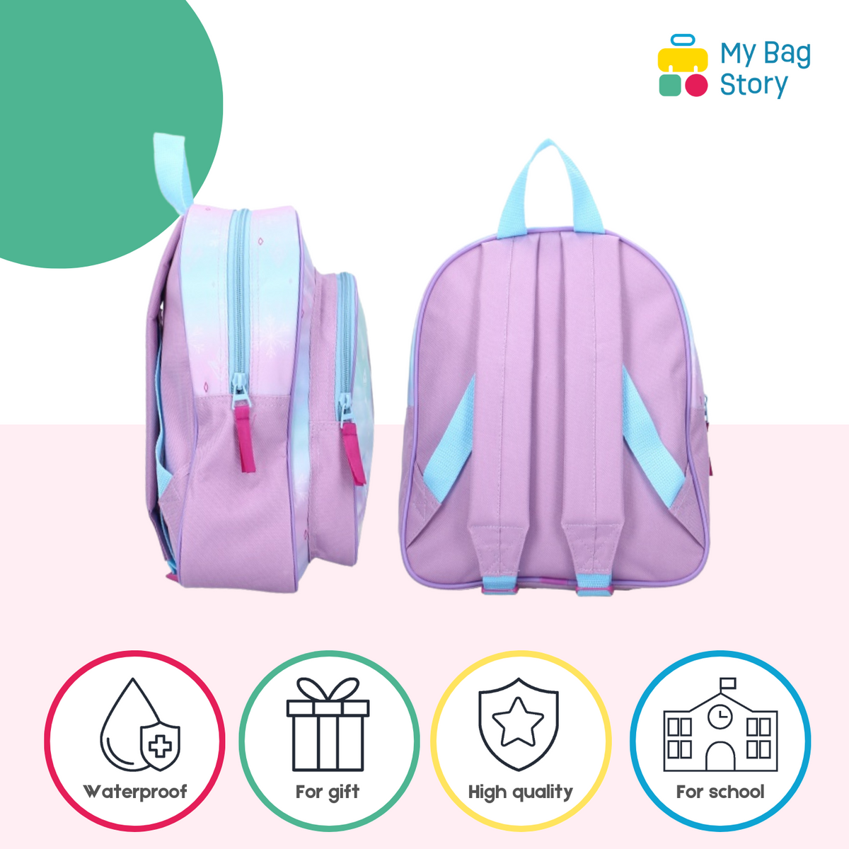 Mybagstory - Sac à dos La Reine des Neiges Elsa 31cm
