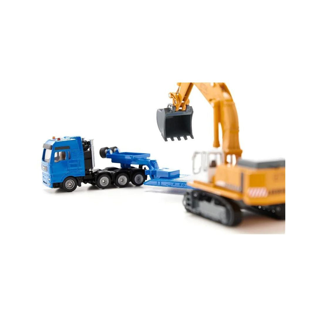 Siku - Camion de transport lourd avec surbaissé
