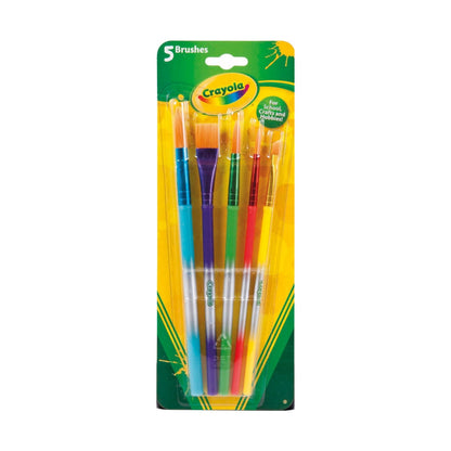 Crayola - 5 pinceaux de différentes tailles