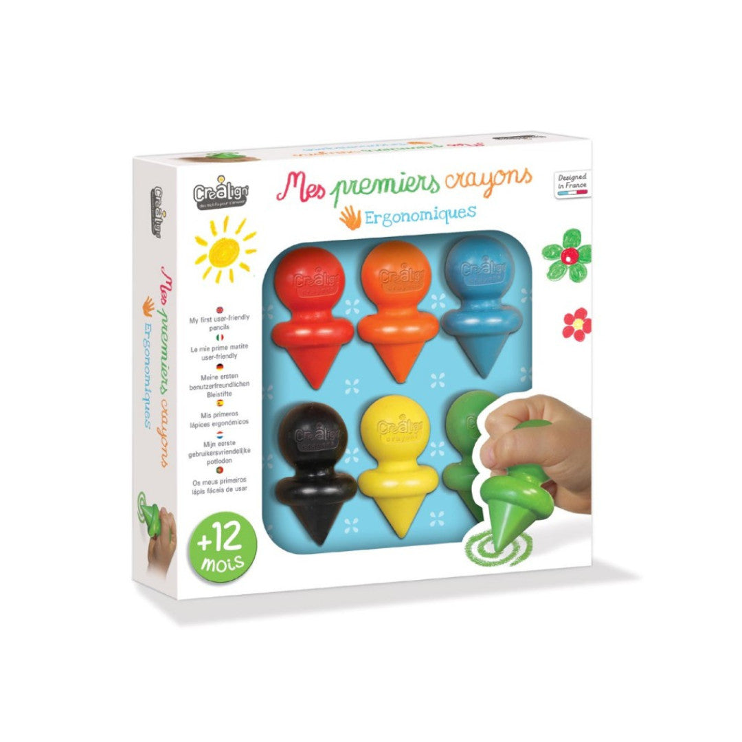 Créa Lign - Mes premiers crayons x 6