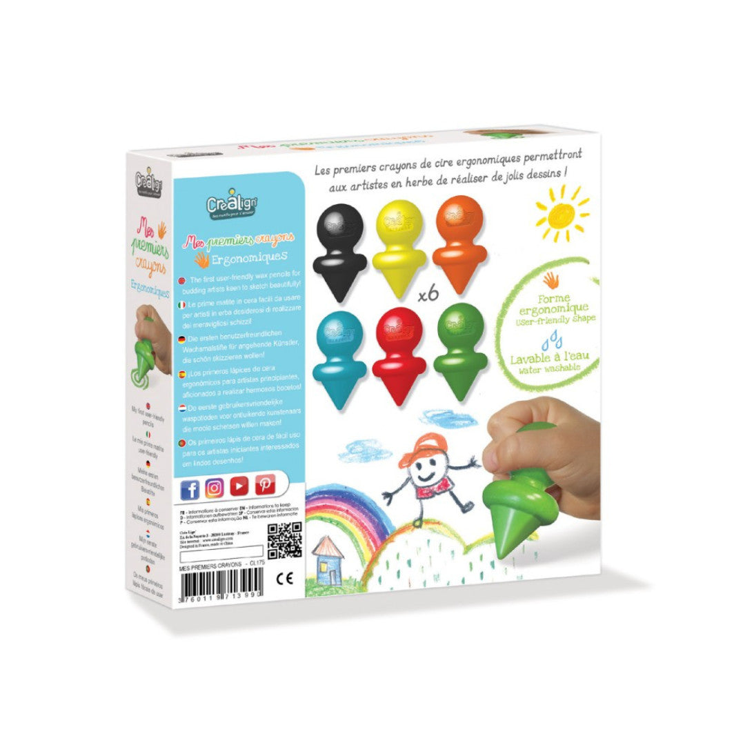 Créa Lign - Mes premiers crayons x 6