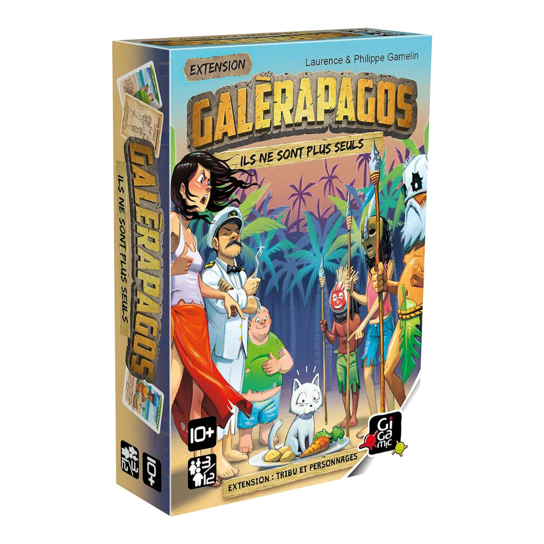Gigamic - Galèrapagos Extension : Tribu et personnages