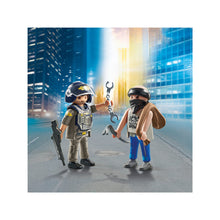 Playmobil - 71505 - Policier et bandit - Ville & Métiers - Les policiers