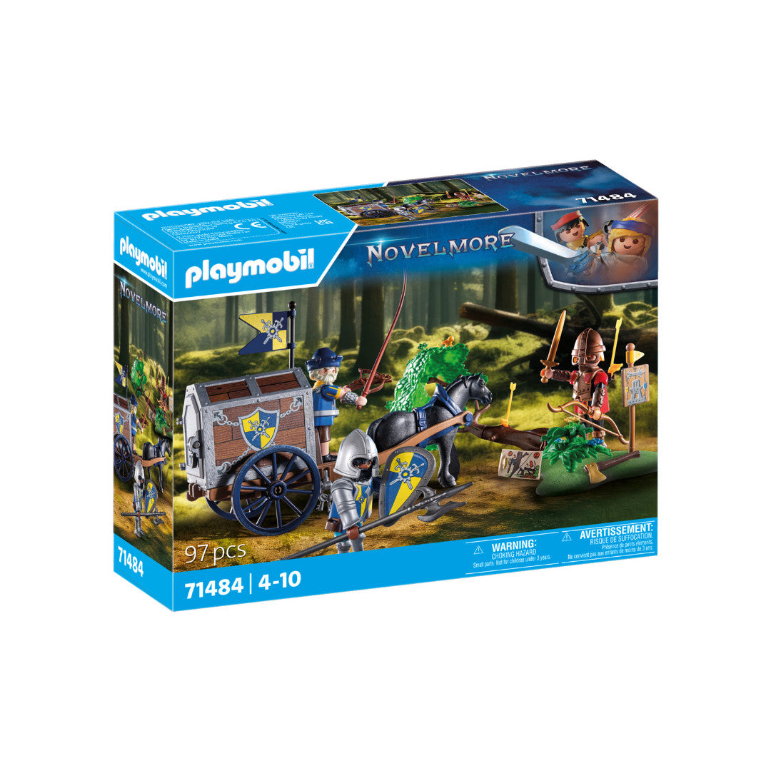 Playmobil - 71484 - Convoi de Novelmore avec bandit - Histoire & Imaginaire - Novelmore