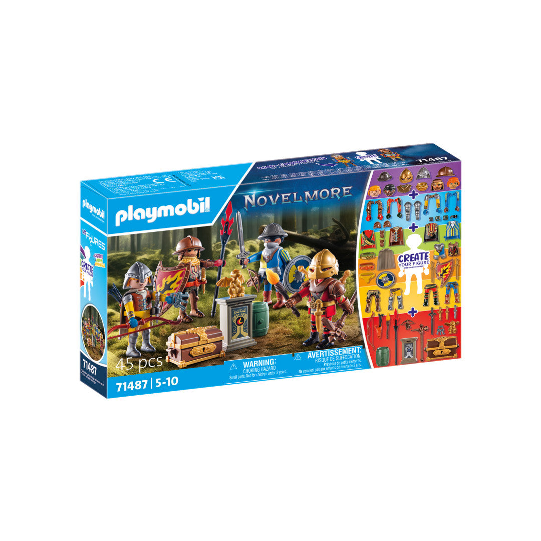 Playmobil - 71487 - My Figures : Chevaliers Novelmore - Histoire & Imaginaire - Novelmore