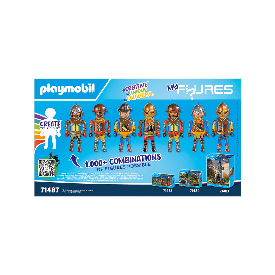 Playmobil - 71487 - My Figures : Chevaliers Novelmore - Histoire & Imaginaire - Novelmore