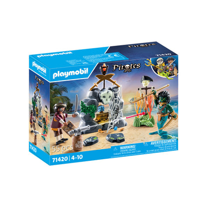 Playmobil - 71420 - Pirate avec trésor - Histoire & Imaginaire - Les pirates