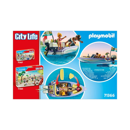 Playmobil - 71366 - Mariés et bateau - Famille & Loisirs - La maison moderne
