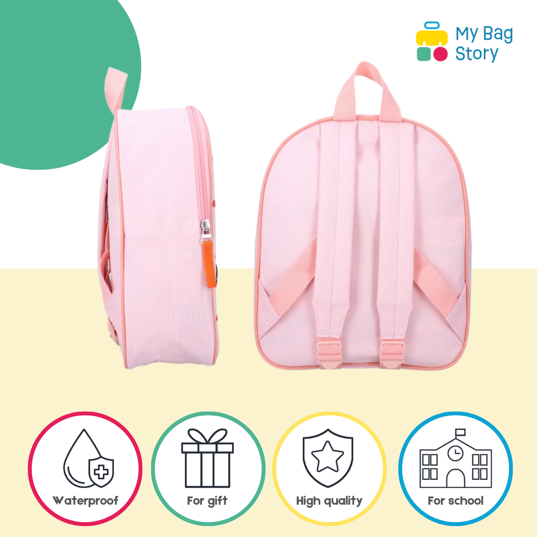 Mybagstory - Sac à dos Miffy 3D Rose Clair
