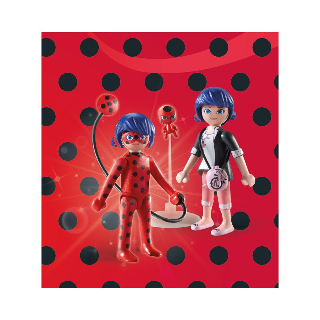 Playmobil - 71336 - Miraculous : Marinette & Ladybug - Histoire & Imaginaire - Miraculous
