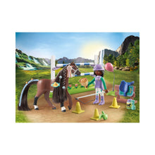 Playmobil - 71355 - Zoe & Blaze avec parcours d'obstacles - Animaux & Nature - Le club d'équitation