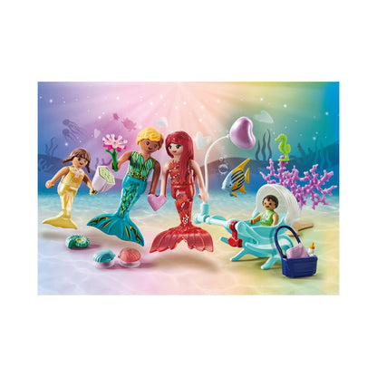 Playmobil - 71469 - Famille de sirènes - Histoire & Imaginaire - Les sirènes