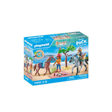 Playmobil - 71470 - Amélia et Ben avec chevaux - Animaux & Nature - Le club d'équitation