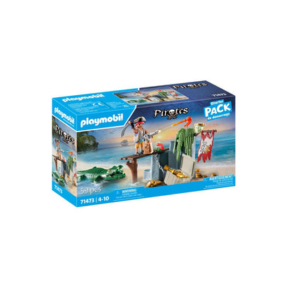 Playmobil - 71473 - Pirate avec alligator - Histoire & Imaginaire - Les pirates