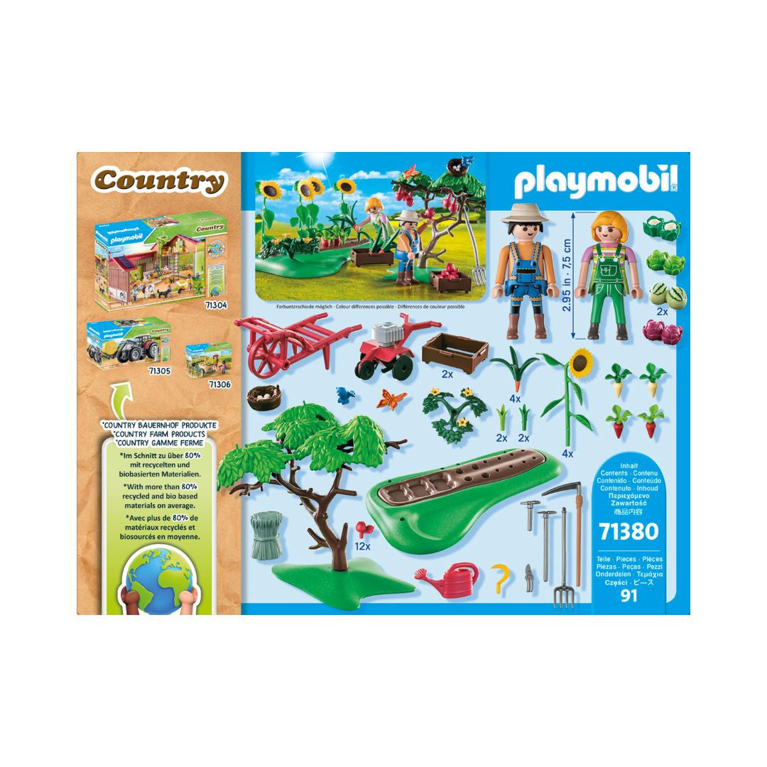 Playmobil - 71380 - Starter Pack Jardin potager - Animaux & Nature - La vie à la ferme