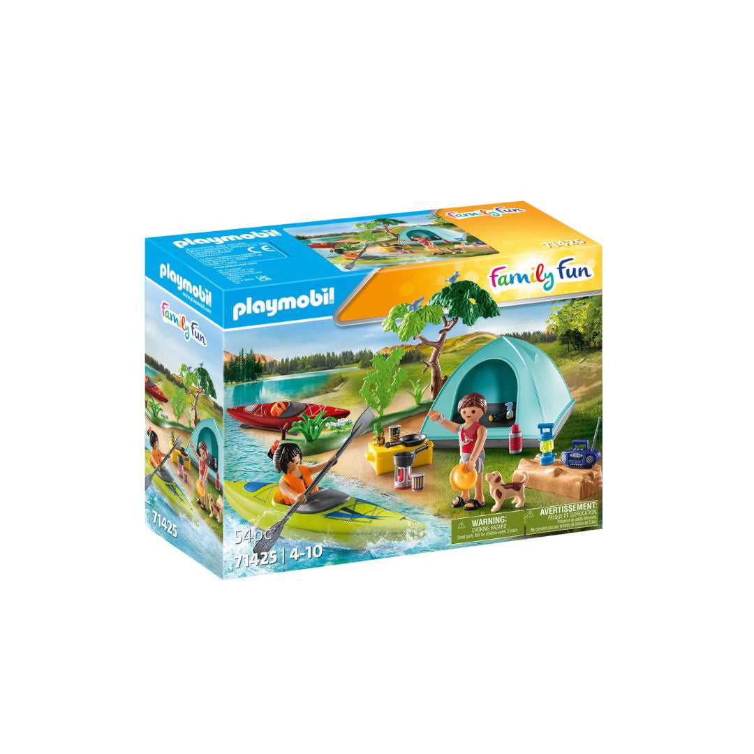 Playmobil - 71425 - Famille et tente - Famille & Loisirs - Le camping