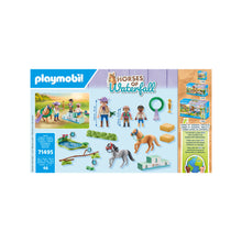 Playmobil - 71495 - Cavaliers poneys et saut d'obstacles - Animaux & Nature - Le poney club