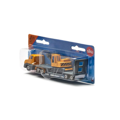 Siku - Camion surbaissé avec Excavatrice