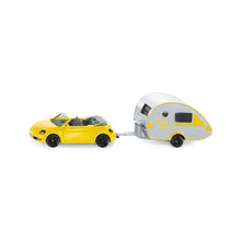 Siku - Voiture de sport avec caravane
