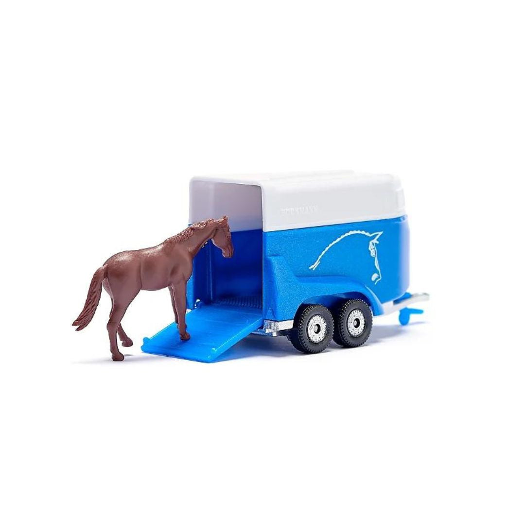 Siku - Jeep avec remorque à chevaux