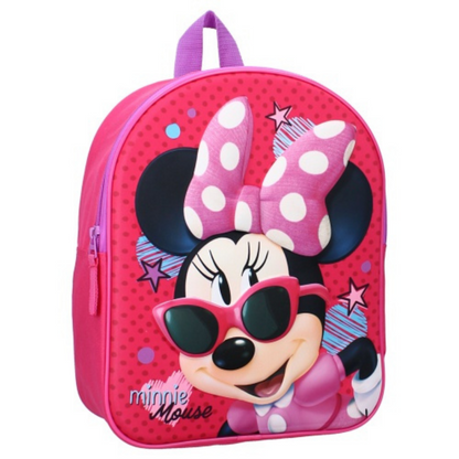 Mybagstory - Sac à dos 3D Minnie Mouse Rose