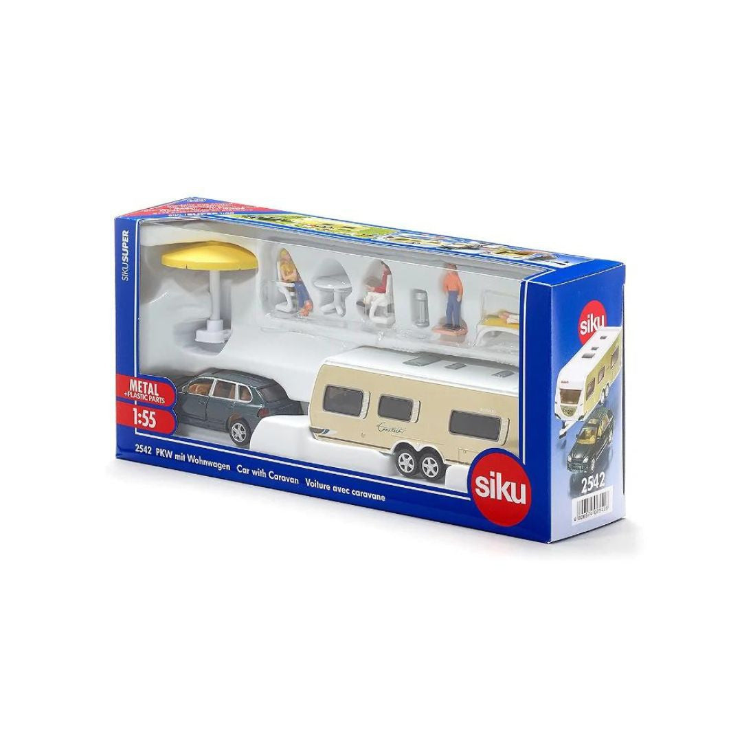 Siku - Voiture avec caravane