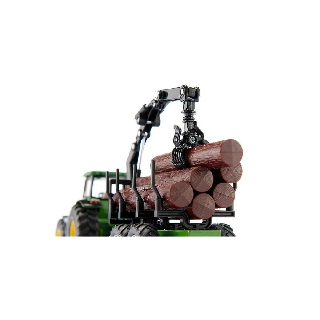 Siku - Tracteur avec remorque forestière