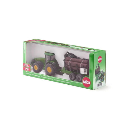 Siku - Tracteur avec remorque forestière