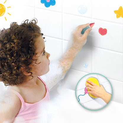 Crayons de couleur pour le bain – 8 Couleurs - SES CREATIVE - 13050