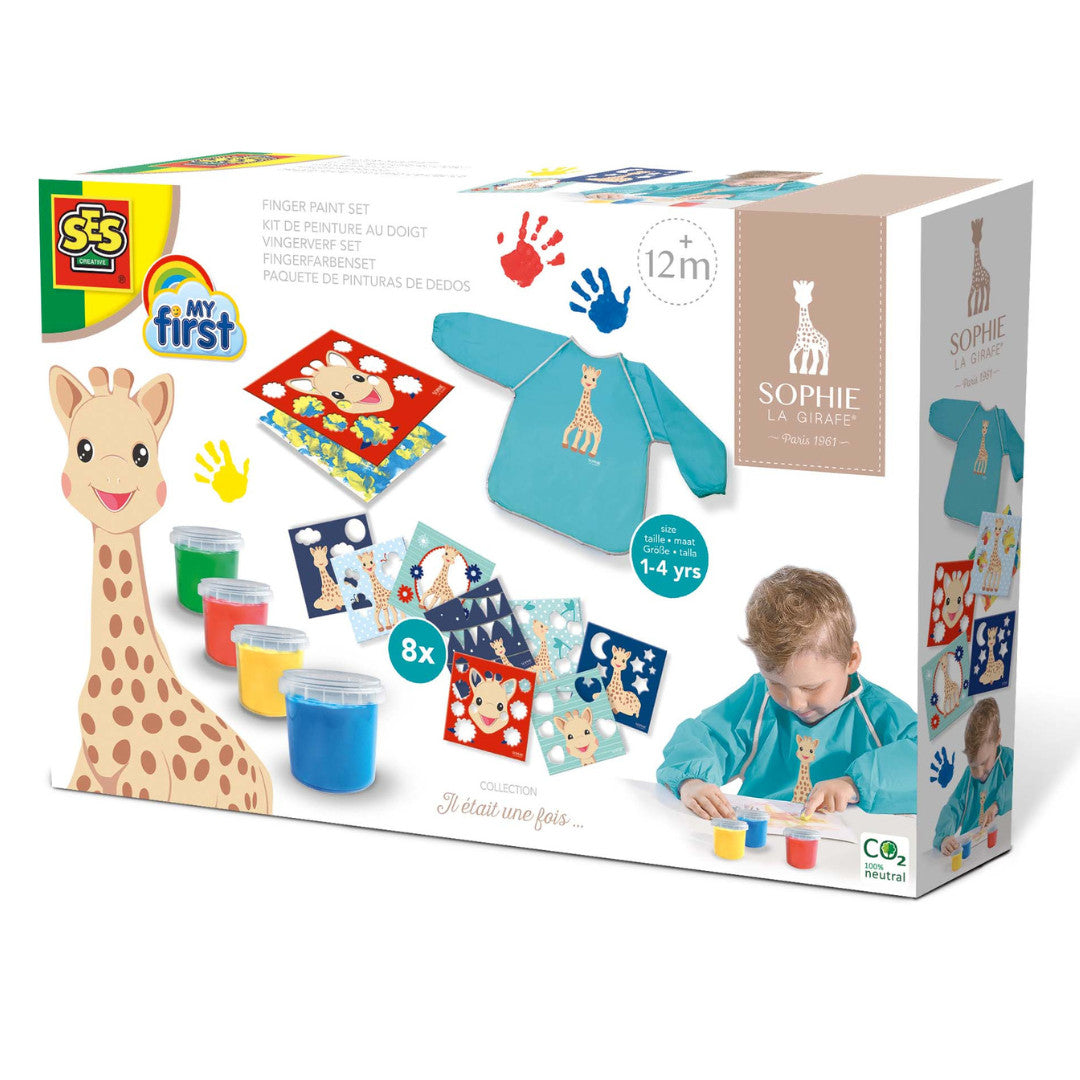 Sophie la girafe – Kit de peinture au doigt - SES CREATIVE - 14494