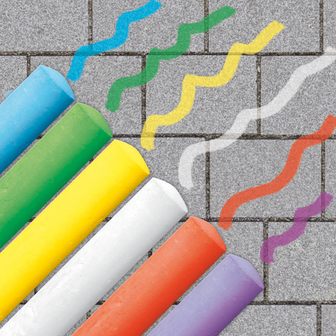 Craies pour trottoir 6 pieces - SES CREATIVE - 02206