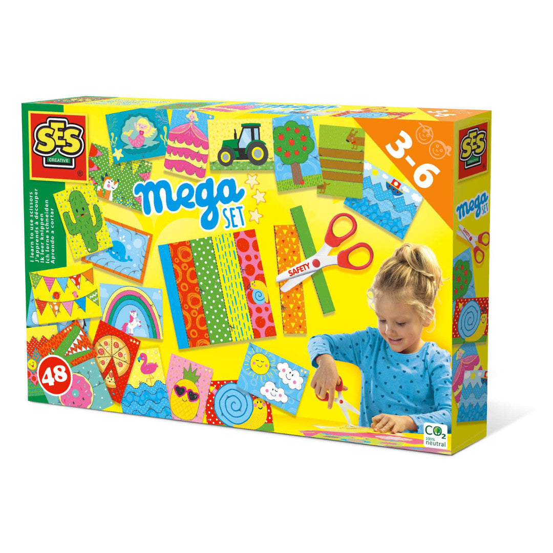 J’apprends à découper – Méga kit - SES CREATIVE - 14617