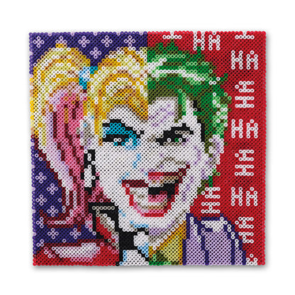 DC Batman – Joker and Harley Quinn perles à repasser mélange de couleurs - SES CREATIVE - 09363