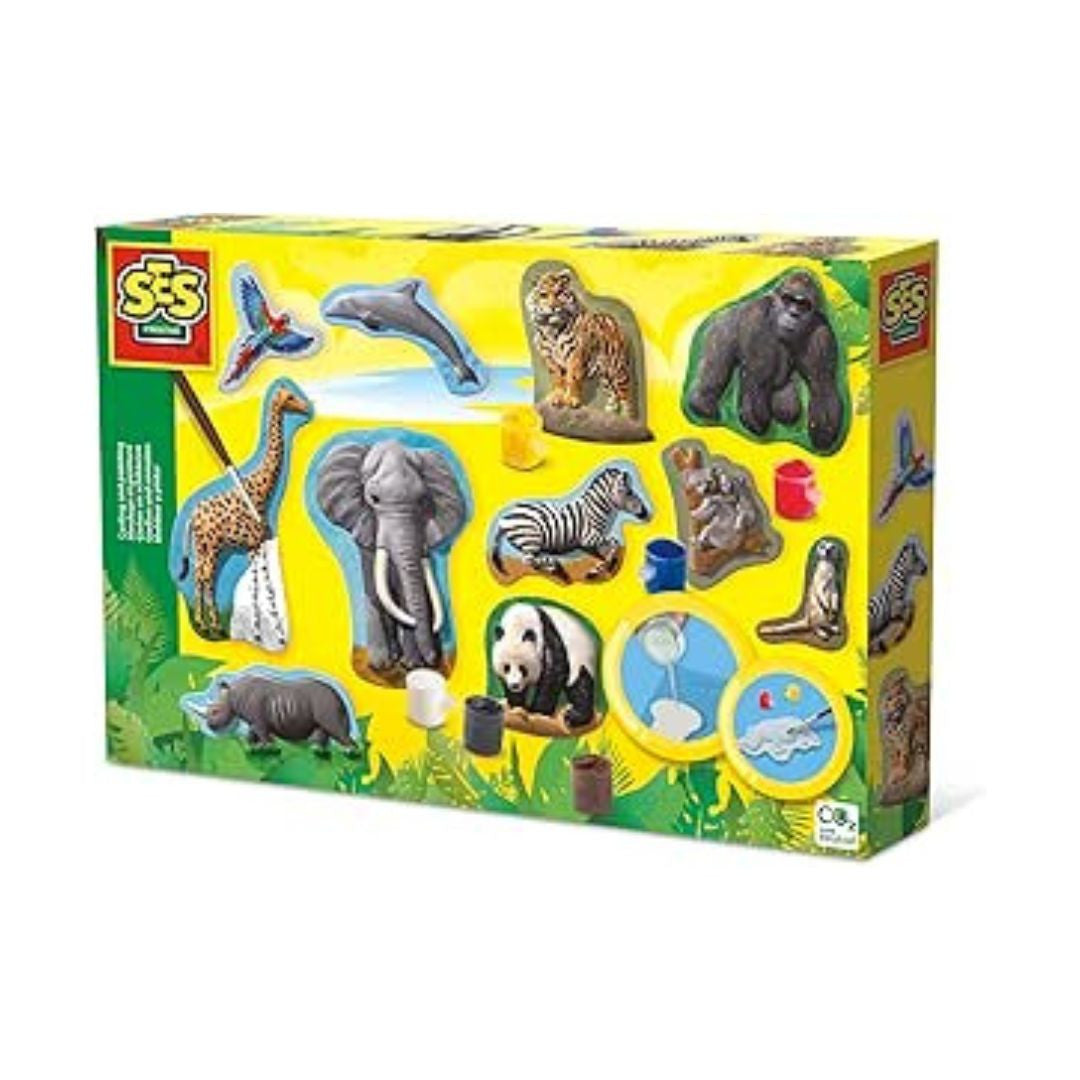 Moulage et peinture d'animaux - SES CREATIVE - 01132
