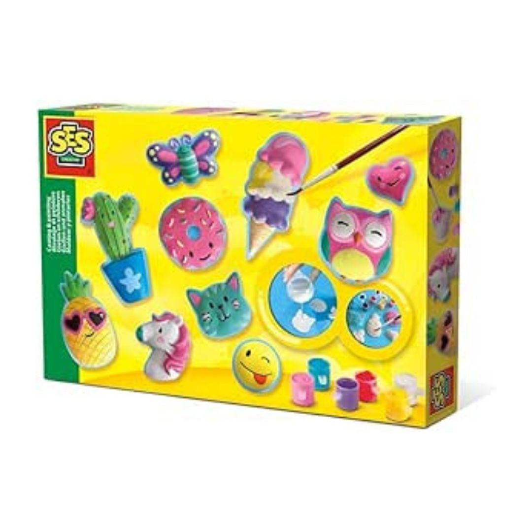 Moulage et peinture Happy Figures - SES CREATIVE - 01133