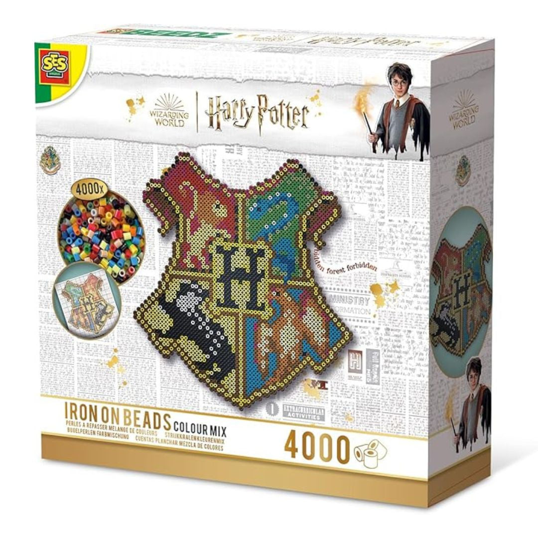 Perles à repasser Ecusson Poudlard Harry Potter - SES CREATIVE - 09346