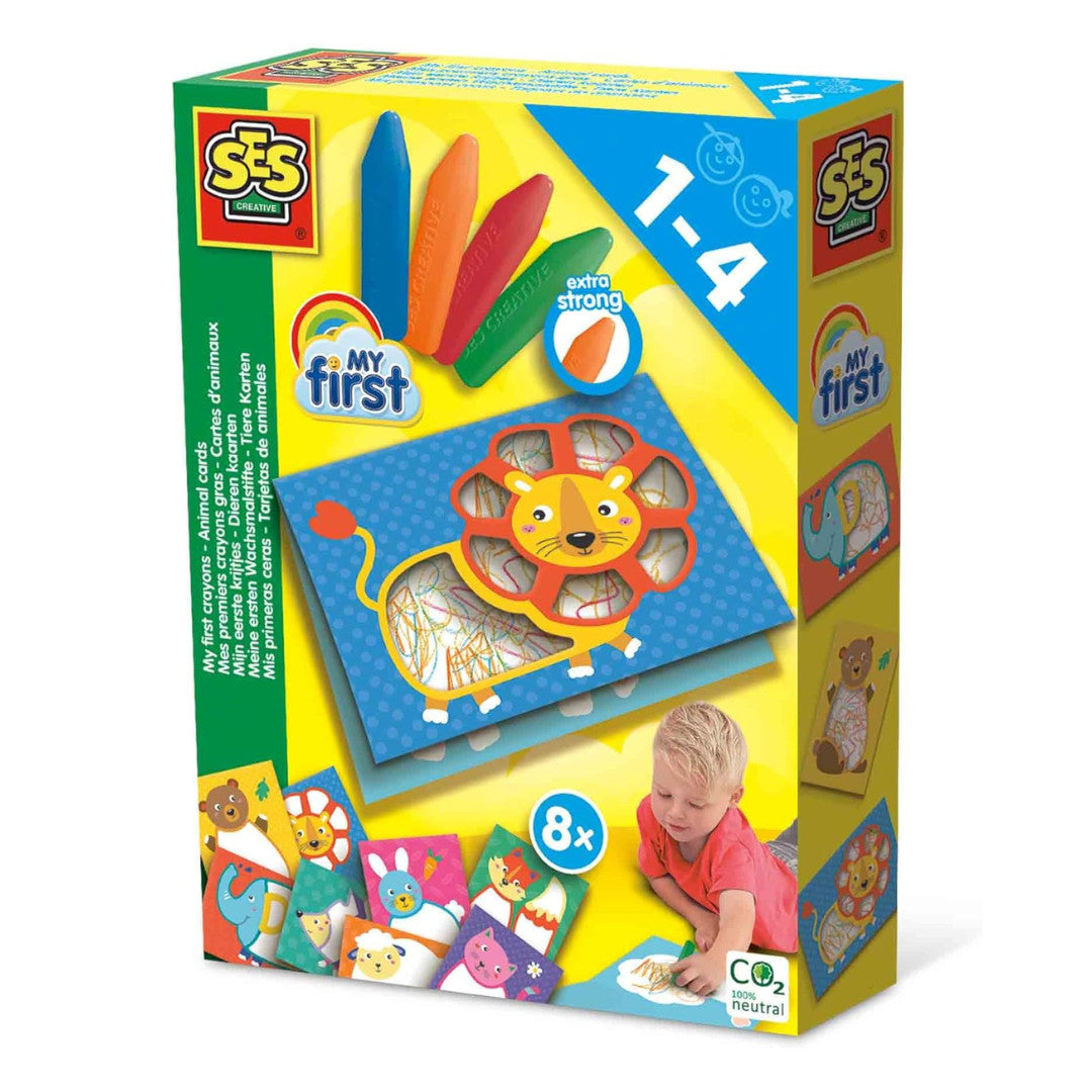 My First - Cartes d'animaux - SES CREATIVE - 14404