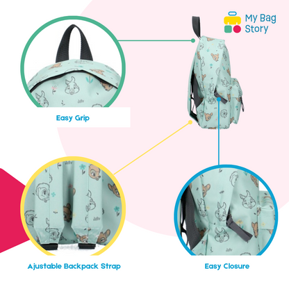 Mybagstory - Sac à dos Bambi Vert